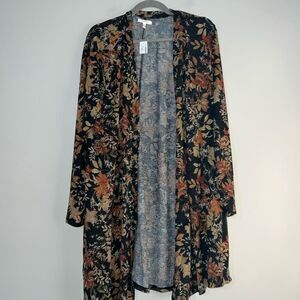 Maurices Plus Size Fall Leaves Cardigan